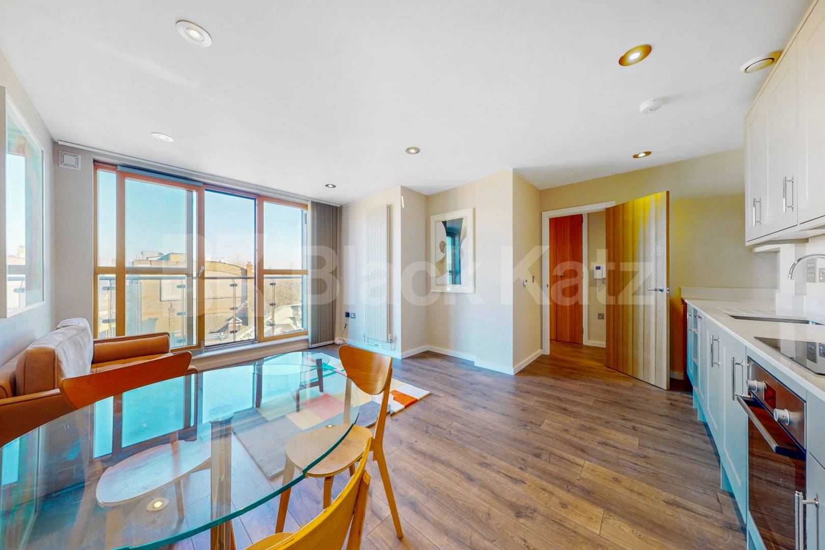 Stylish dual aspect apartment with three balconies & communal roof terrace Boulevard Mansions, Borough Road, Borough